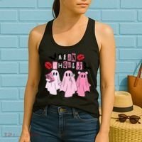 Mean Ghouls Halloween funny cow lover Women's Tank Top thumb 2