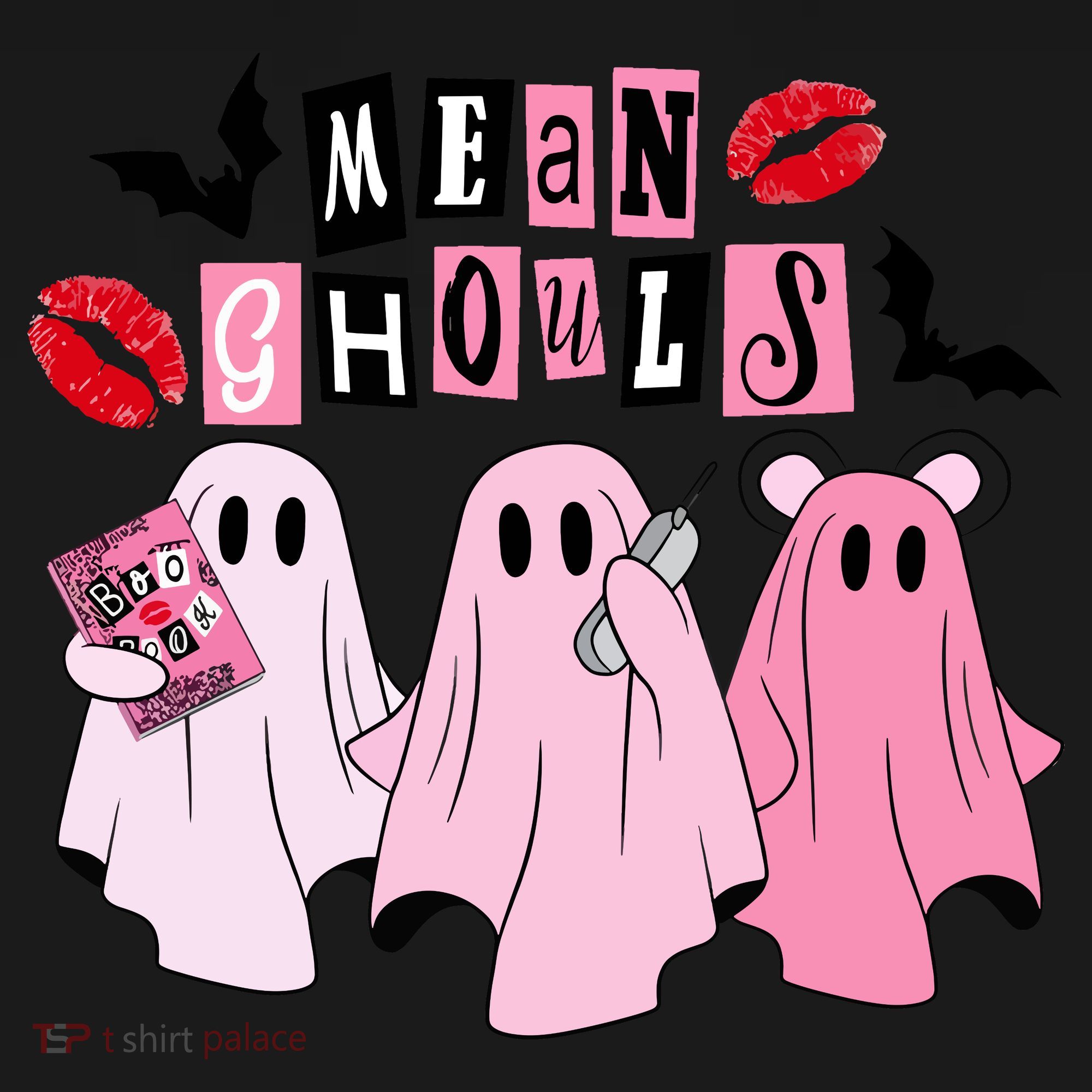 Mean Ghouls Halloween funny cow lover Women's Tank Top