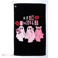 Mean Ghouls Halloween funny cow lover Golf Towel thumb 0