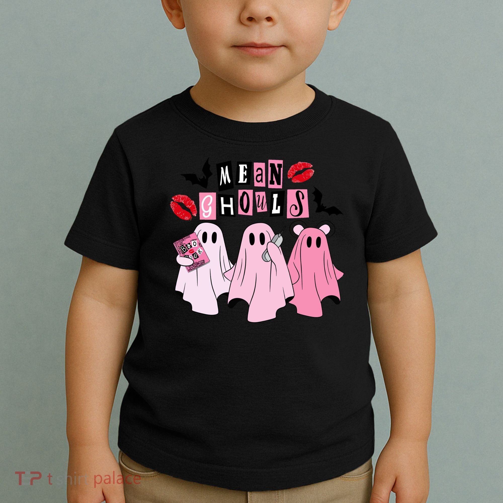 Mean Ghouls Halloween funny cow lover Toddler T-Shirt