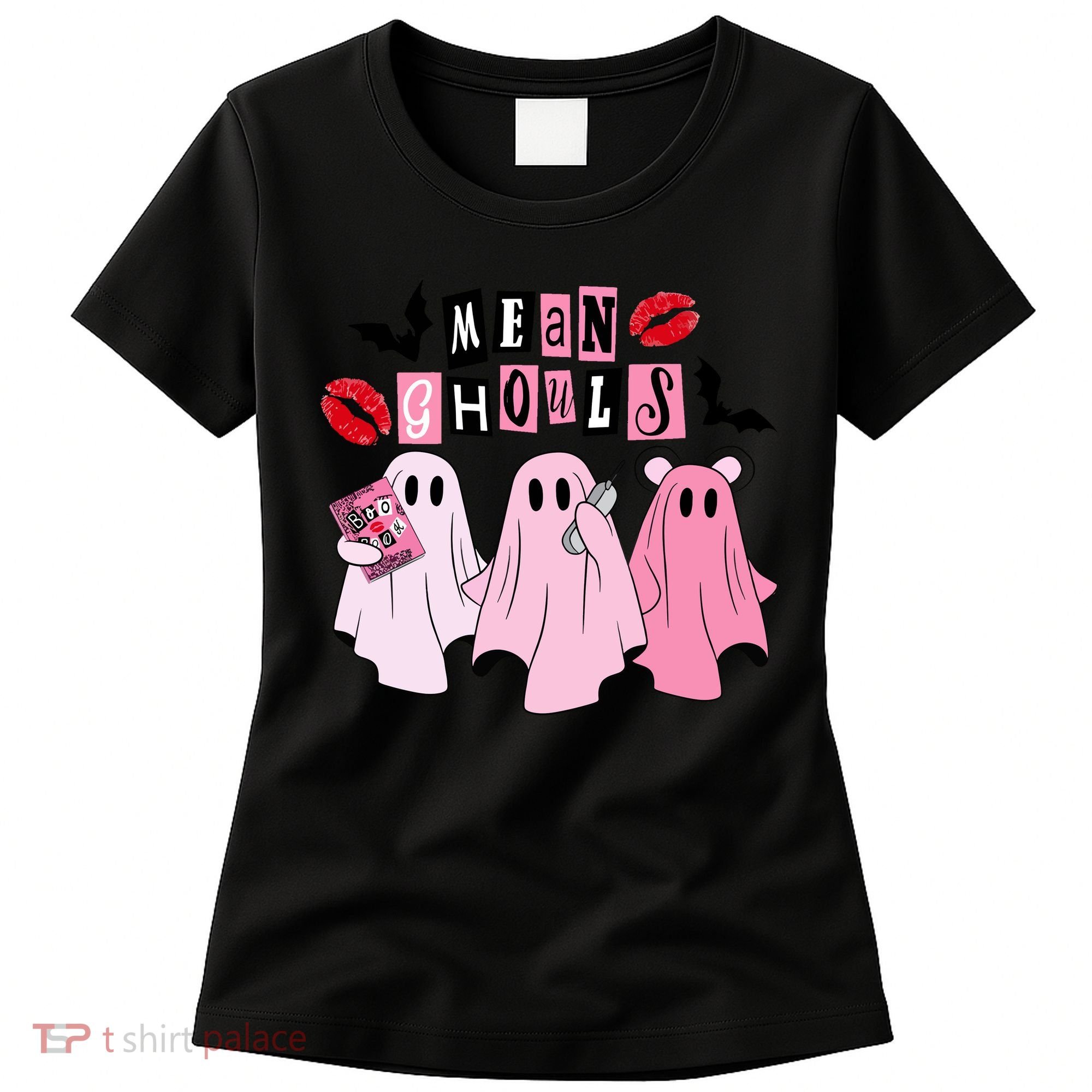 Mean Ghouls Halloween funny cow lover Women's T-Shirt