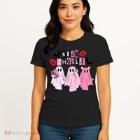 Mean Ghouls Halloween funny cow lover Women's T-Shirt thumb 4