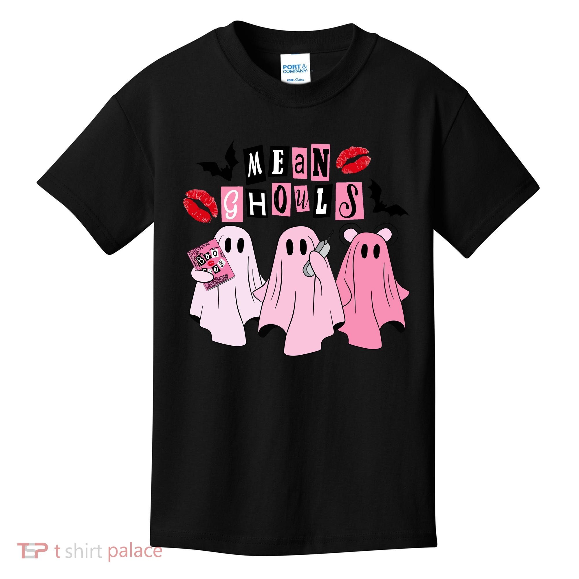 Mean Ghouls Halloween funny cow lover Kids T-Shirt