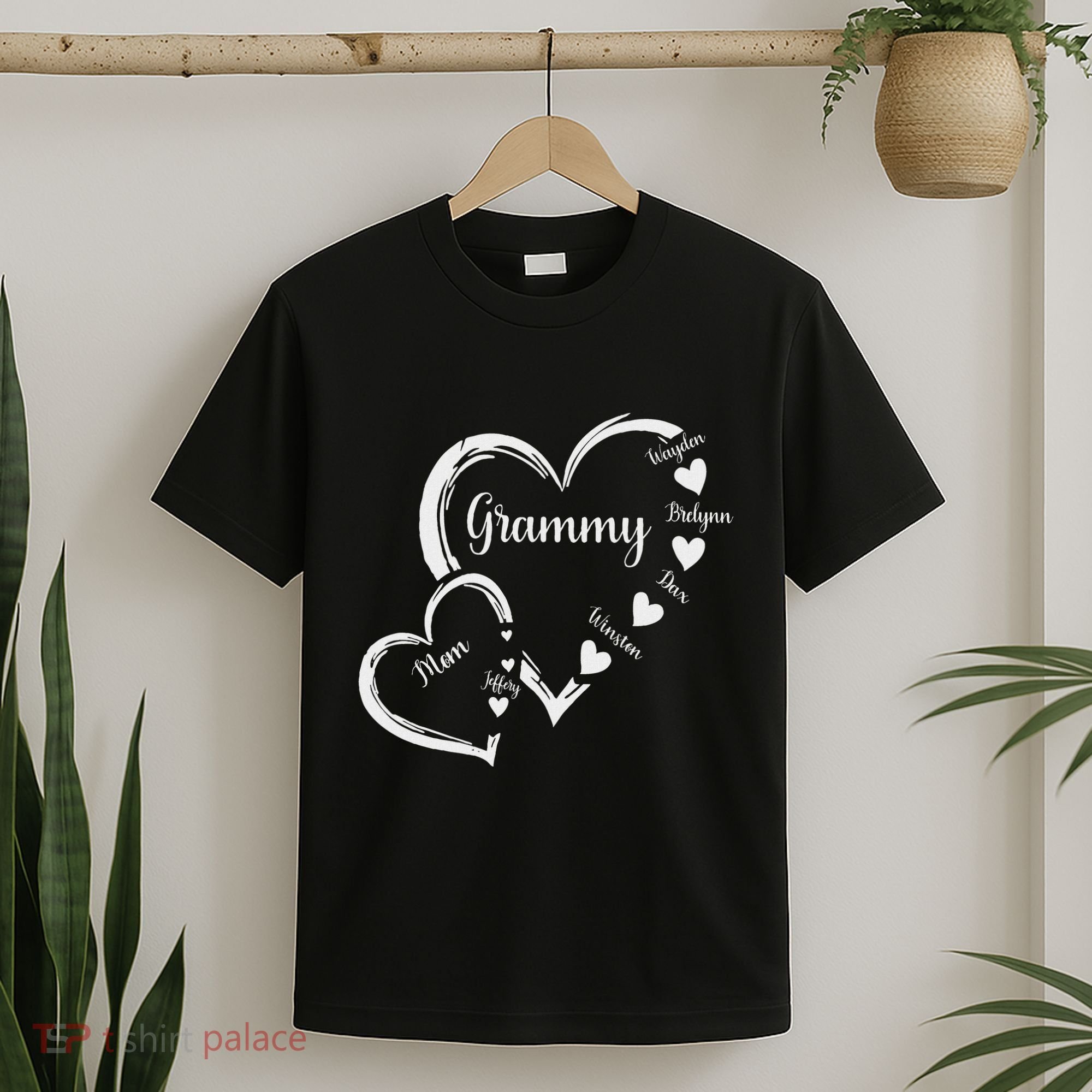 Mom Grammy Heart MotherS Day Grandma T-Shirt