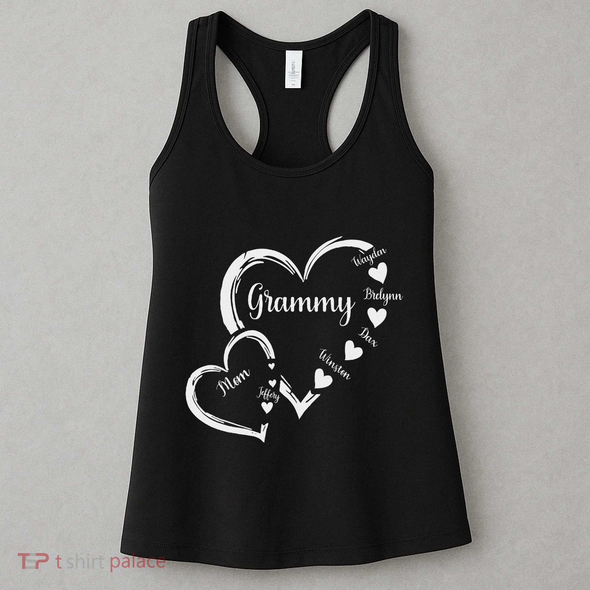 Mom Grammy Heart MotherS Day Grandma Women's Tank Top