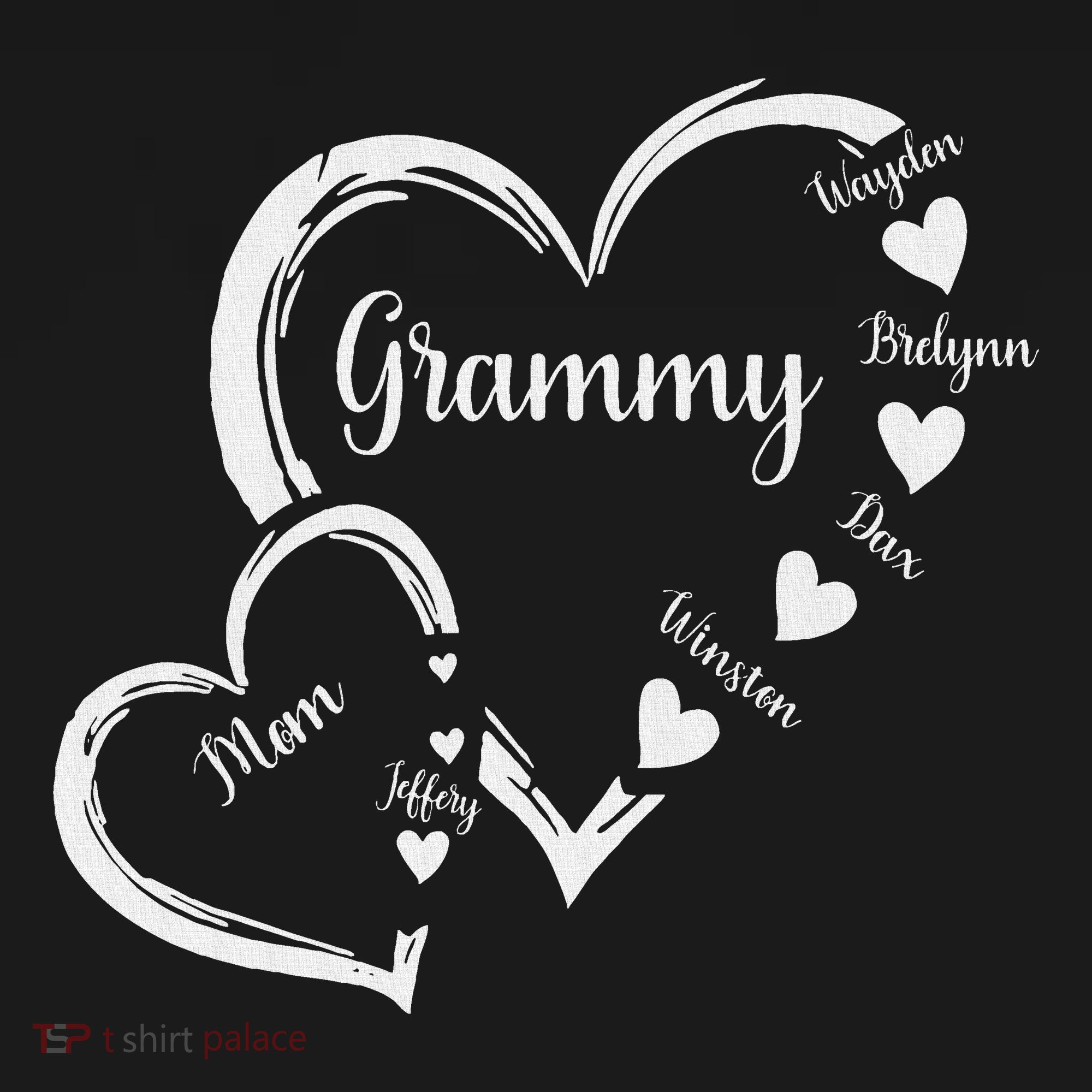 Mom Grammy Heart MotherS Day Grandma Women's Tank Top