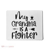 My Grandma Is A Fighter Breast Cancer Awareness Mousepad thumb 0