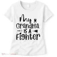 My Grandma Is A Fighter Breast Cancer Awareness Women's T-Shirt thumb 0