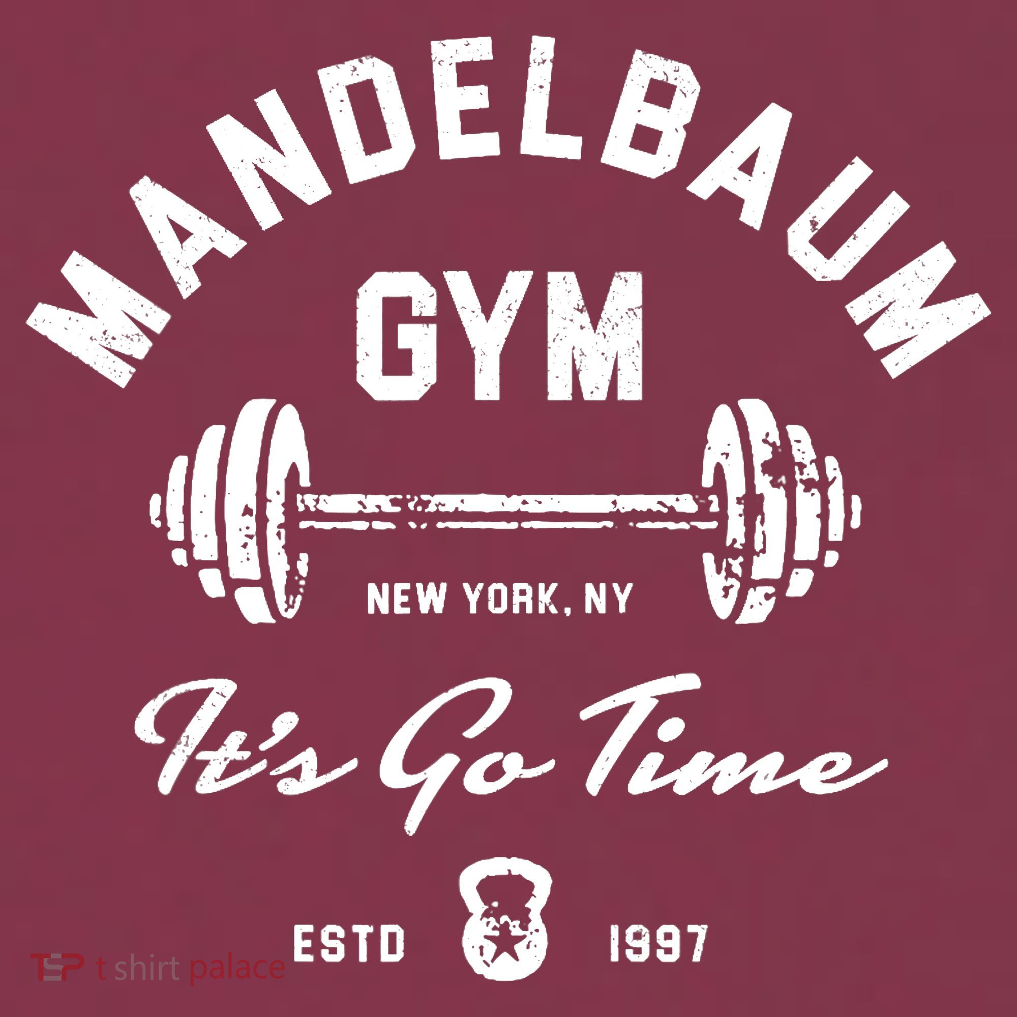 Mandelbaum Gym Its Go Time 1997 For 'S 16oz Travel Tumbler