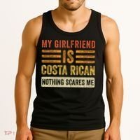 My Girlfriend Is Costa Rican Nothing Scares Me Fun Boyfriend Tank Top thumb 3