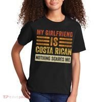 My Girlfriend Is Costa Rican Nothing Scares Me Fun Boyfriend Kids T-Shirt thumb 2