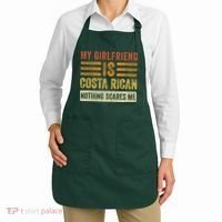 My Girlfriend Is Costa Rican Nothing Scares Me Fun Boyfriend Apron thumb 2