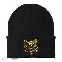Mardi Gras Ice Cream Drip Baseball Beanie thumb 0