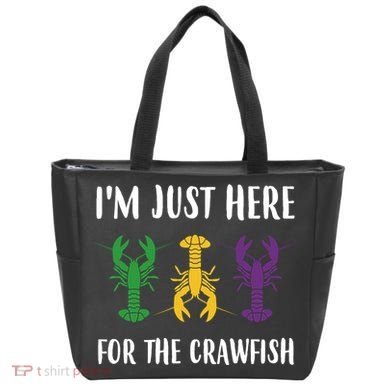 Mardi Gras Im Just Here For The Crawfish Tote Bag