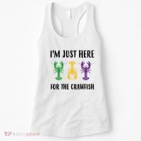 Mardi Gras Im Just Here For The Crawfish Women's Tank Top thumb 0