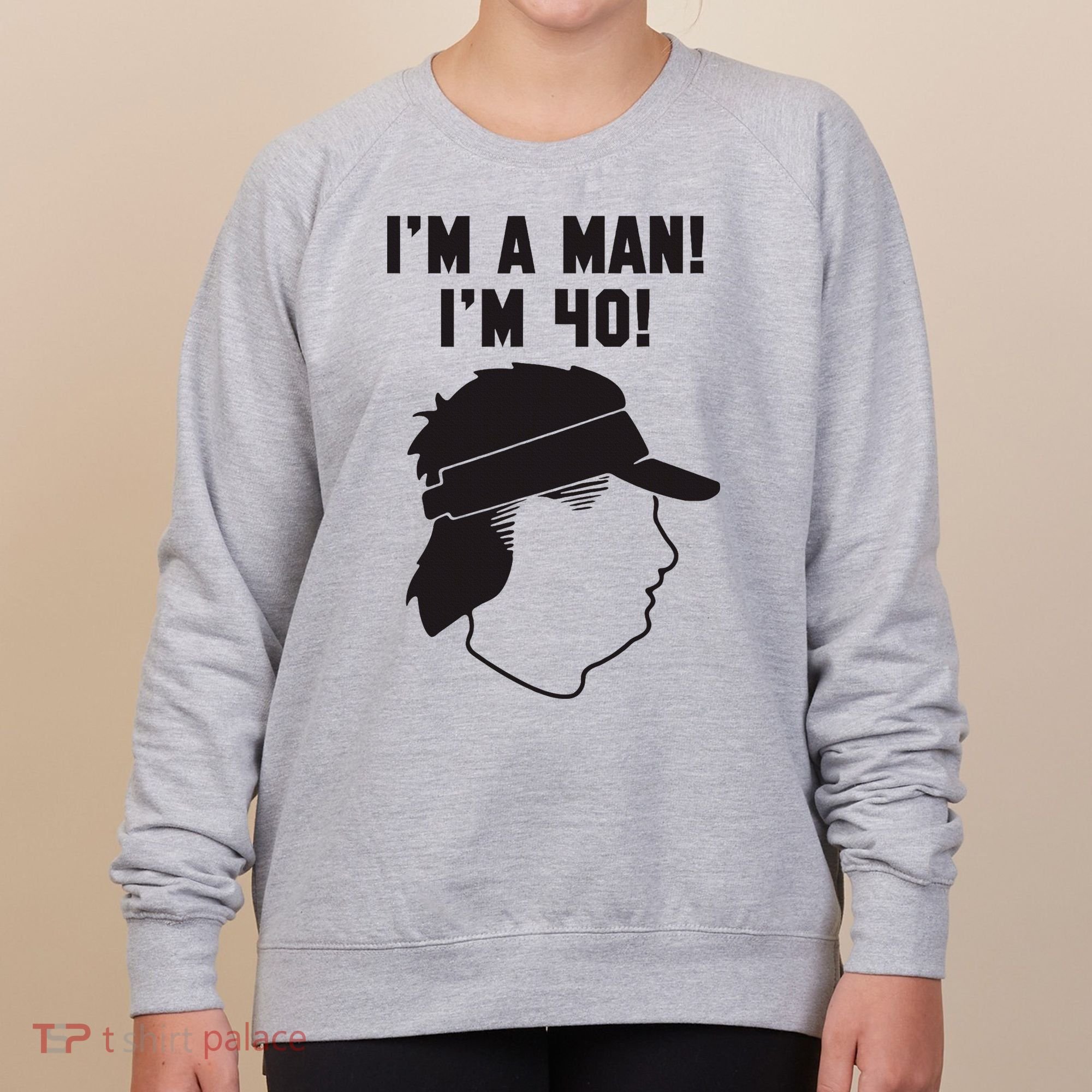 Mike Gundy IM A Man! IM 40! Women's Sweatshirt