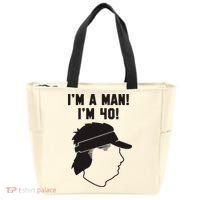 Mike Gundy IM A Man! IM 40! Tote Bag thumb 0