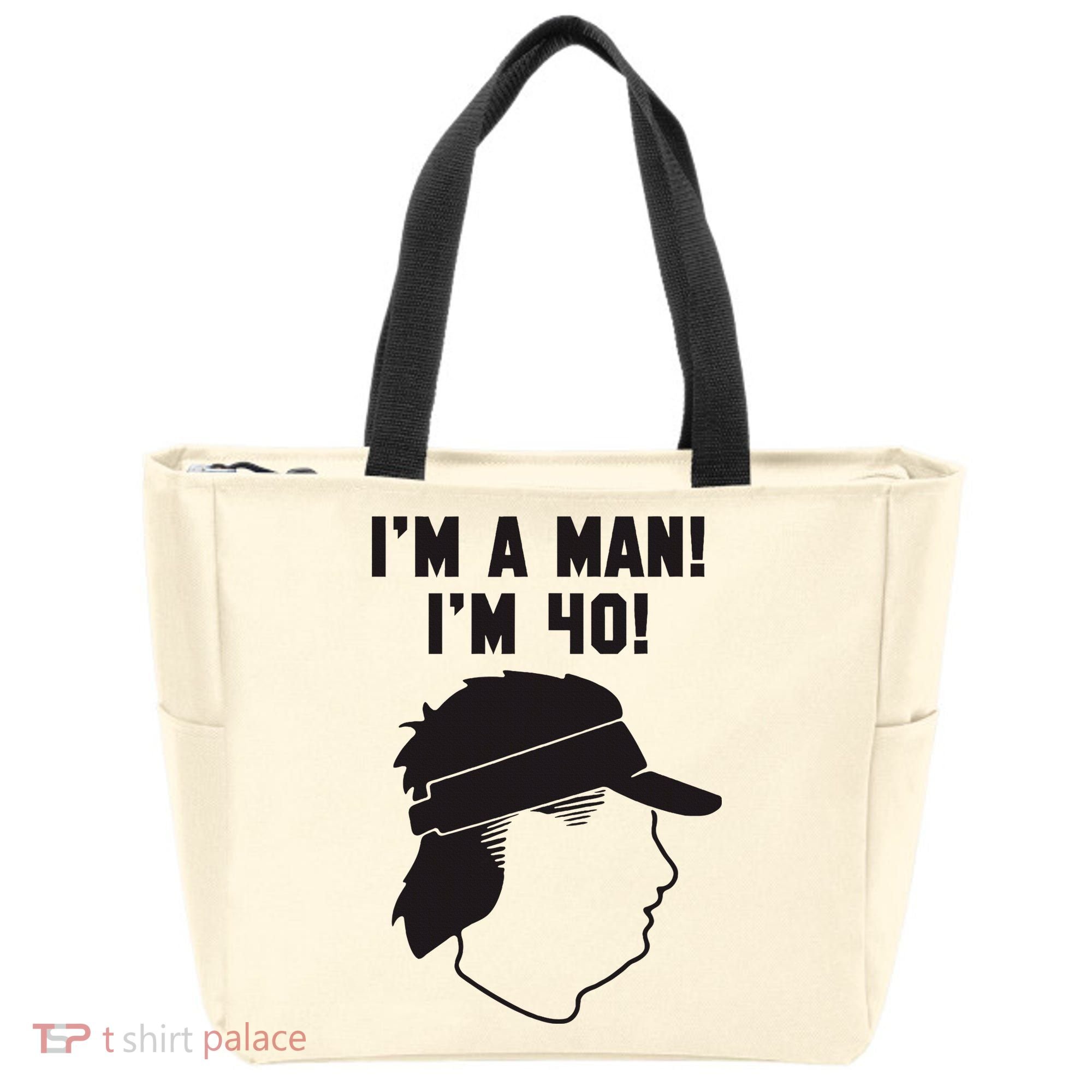 Mike Gundy IM A Man! IM 40! Tote Bag