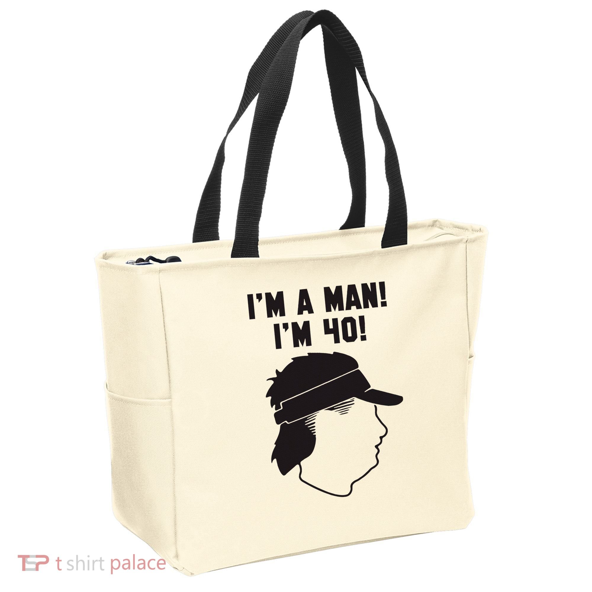 Mike Gundy IM A Man! IM 40! Tote Bag