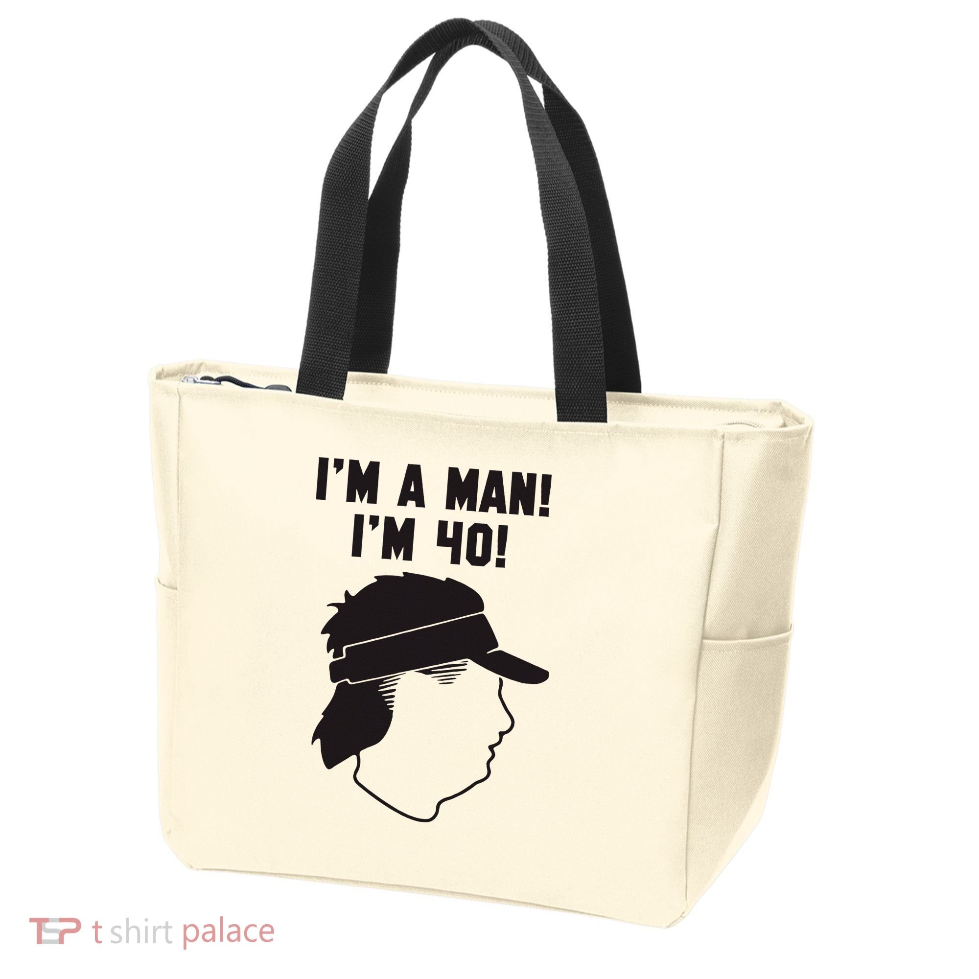 Mike Gundy IM A Man! IM 40! Tote Bag