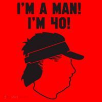 Mike Gundy IM A Man! IM 40! Santa Hat thumb 1