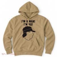 Mike Gundy IM A Man! IM 40! Hoodie thumb 0