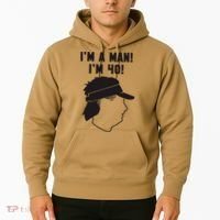 Mike Gundy IM A Man! IM 40! Hoodie thumb 2