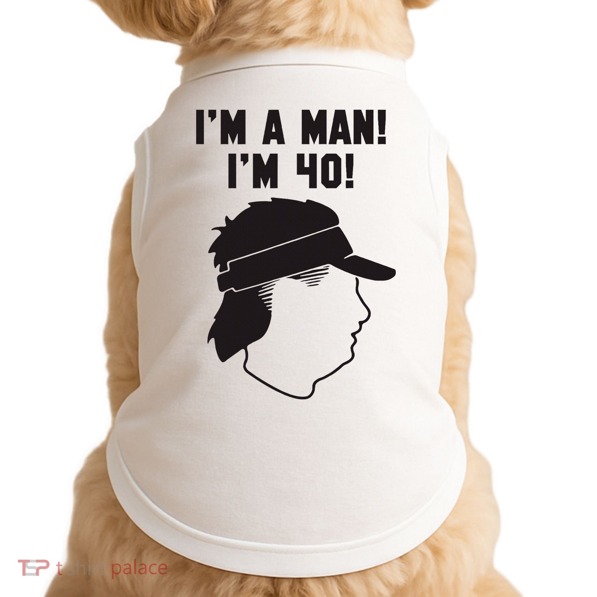 Mike Gundy IM A Man! IM 40! Doggie Tank