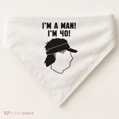 Mike Gundy IM A Man! IM 40! USA-Made Doggie Bandana