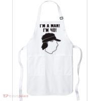 Mike Gundy IM A Man! IM 40! Apron thumb 0