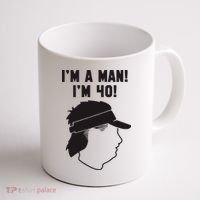 Mike Gundy IM A Man! IM 40! Coffee Mug thumb 1