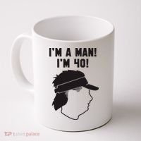 Mike Gundy IM A Man! IM 40! Coffee Mug thumb 0