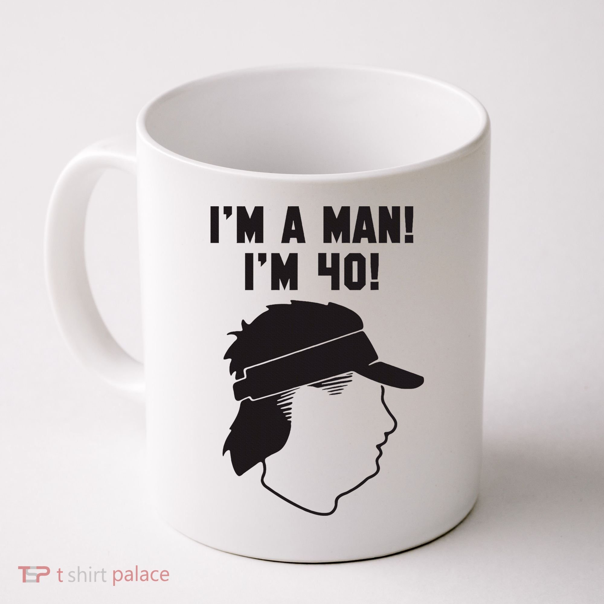 Mike Gundy IM A Man! IM 40! Coffee Mug