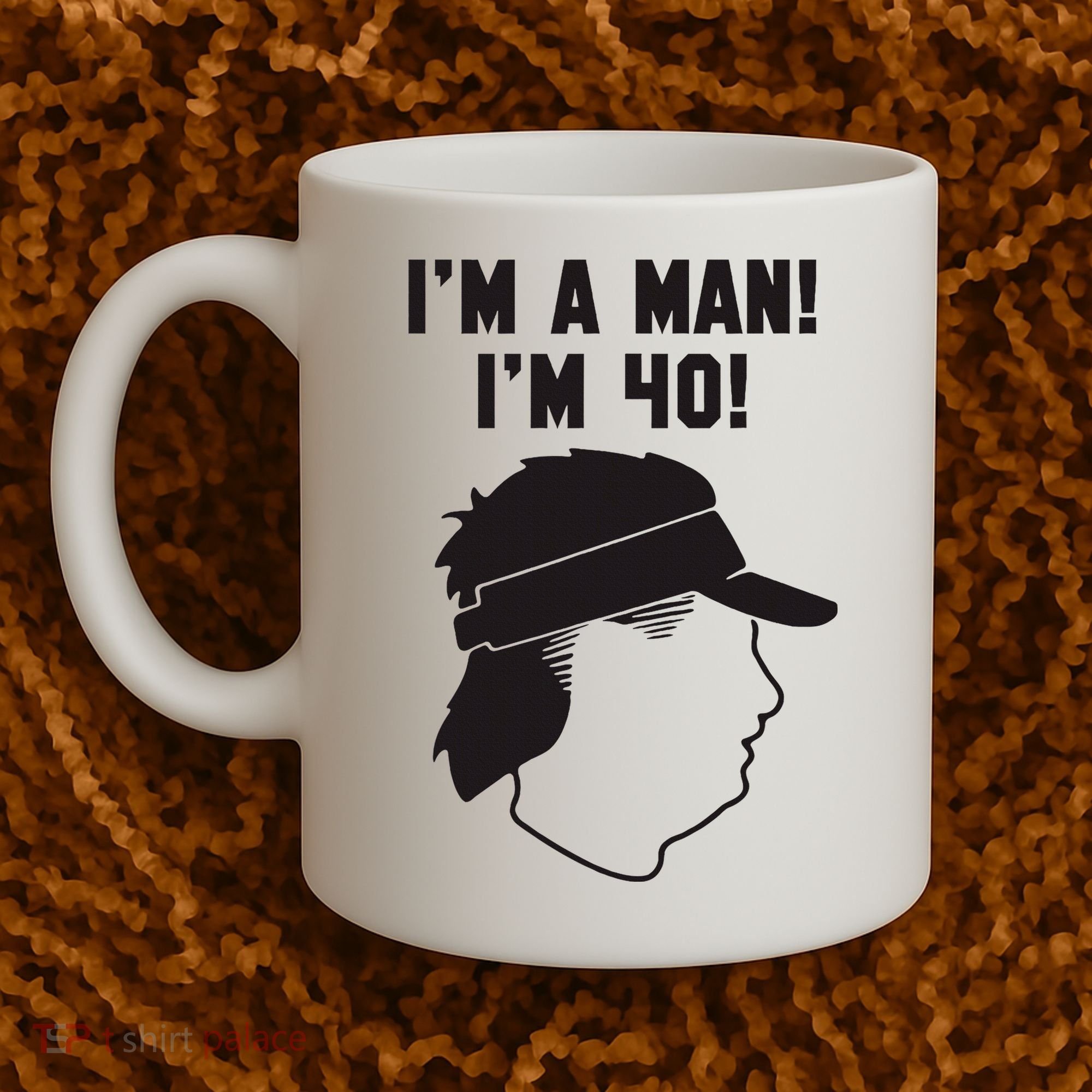 Mike Gundy IM A Man! IM 40! Coffee Mug