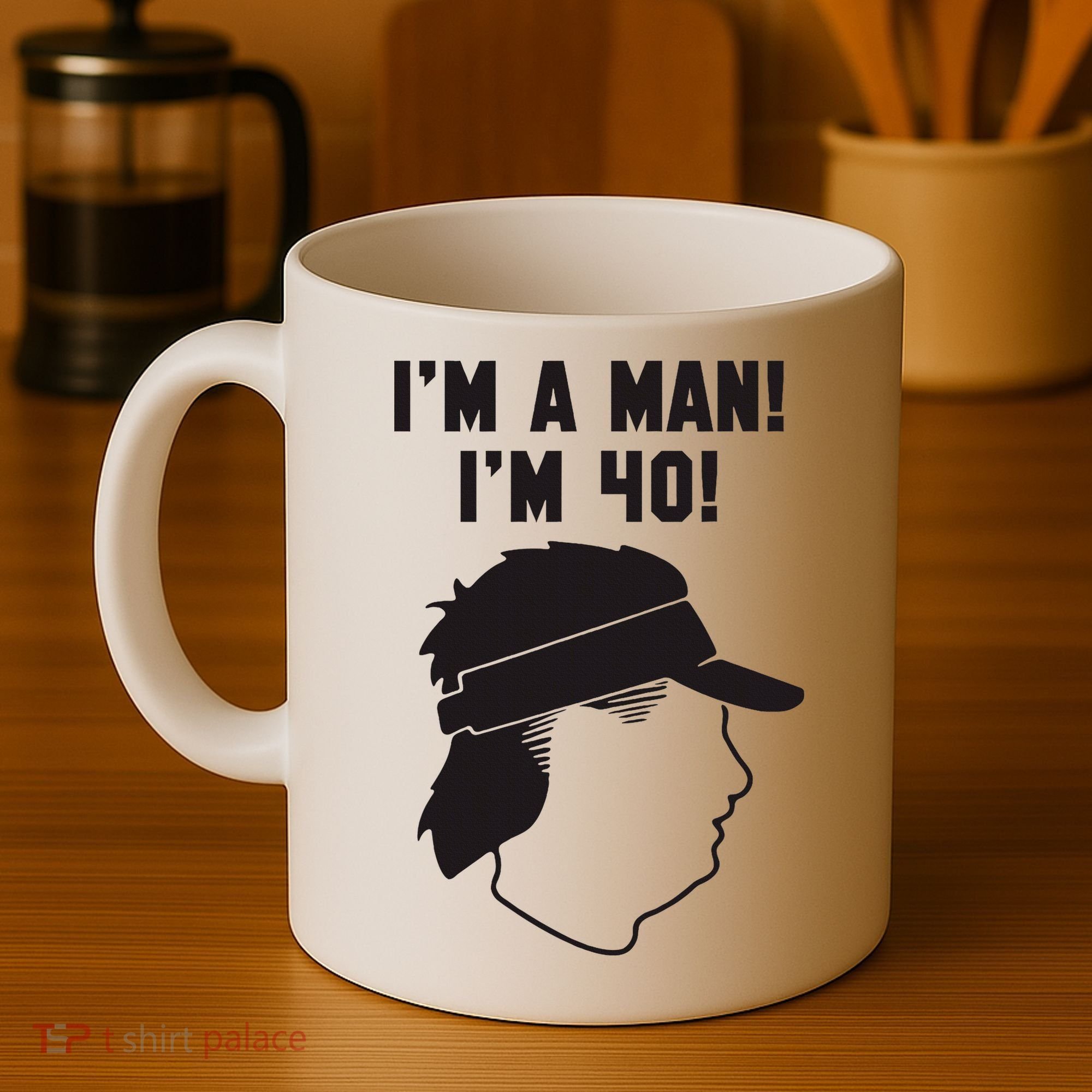 Mike Gundy IM A Man! IM 40! Coffee Mug