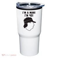 Mike Gundy IM A Man! IM 40! Tumbler thumb 0