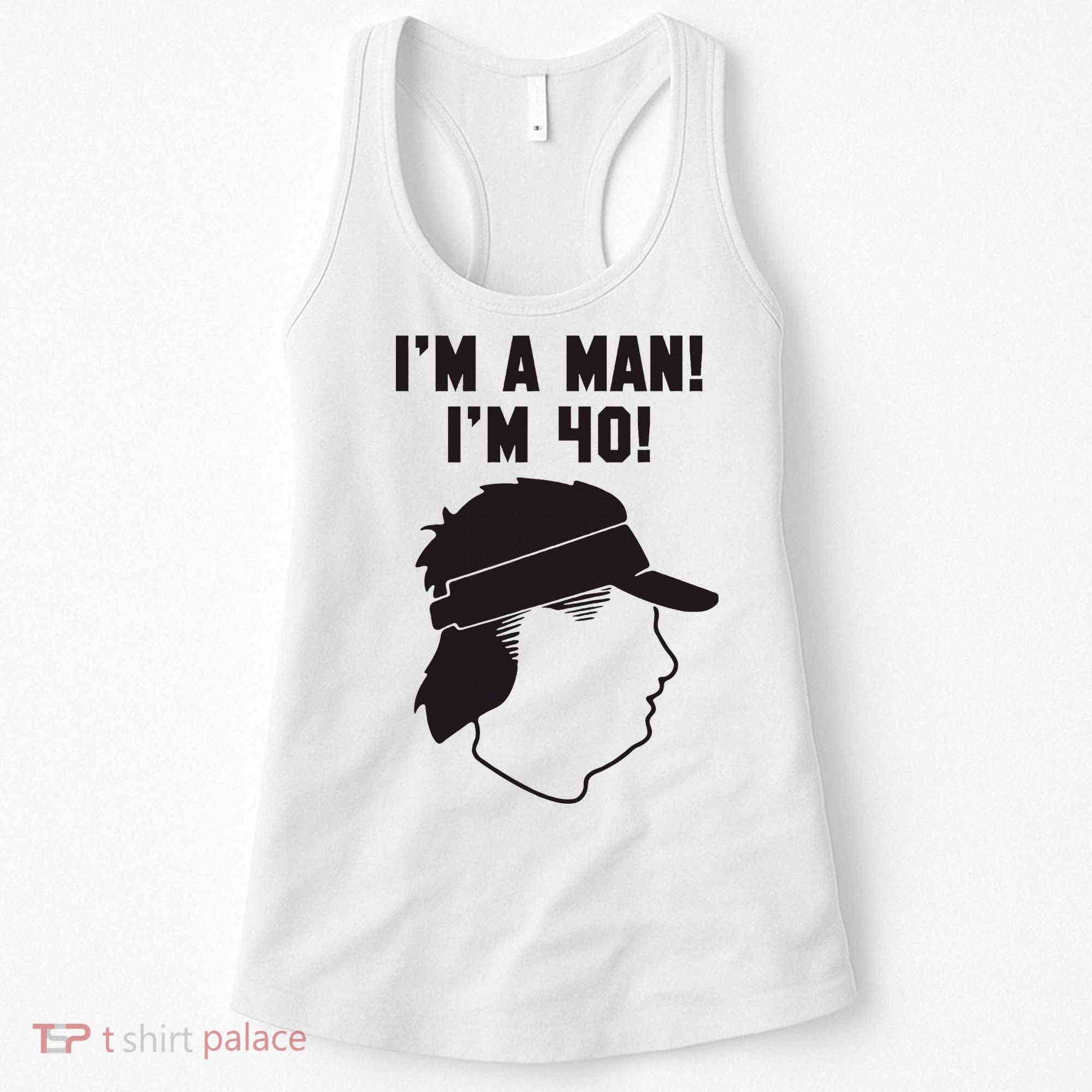 Mike Gundy IM A Man! IM 40! Women's Tank Top