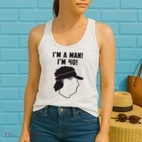 Mike Gundy IM A Man! IM 40! Women's Tank Top thumb 2