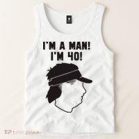 Mike Gundy IM A Man! IM 40! Tank Top thumb 2