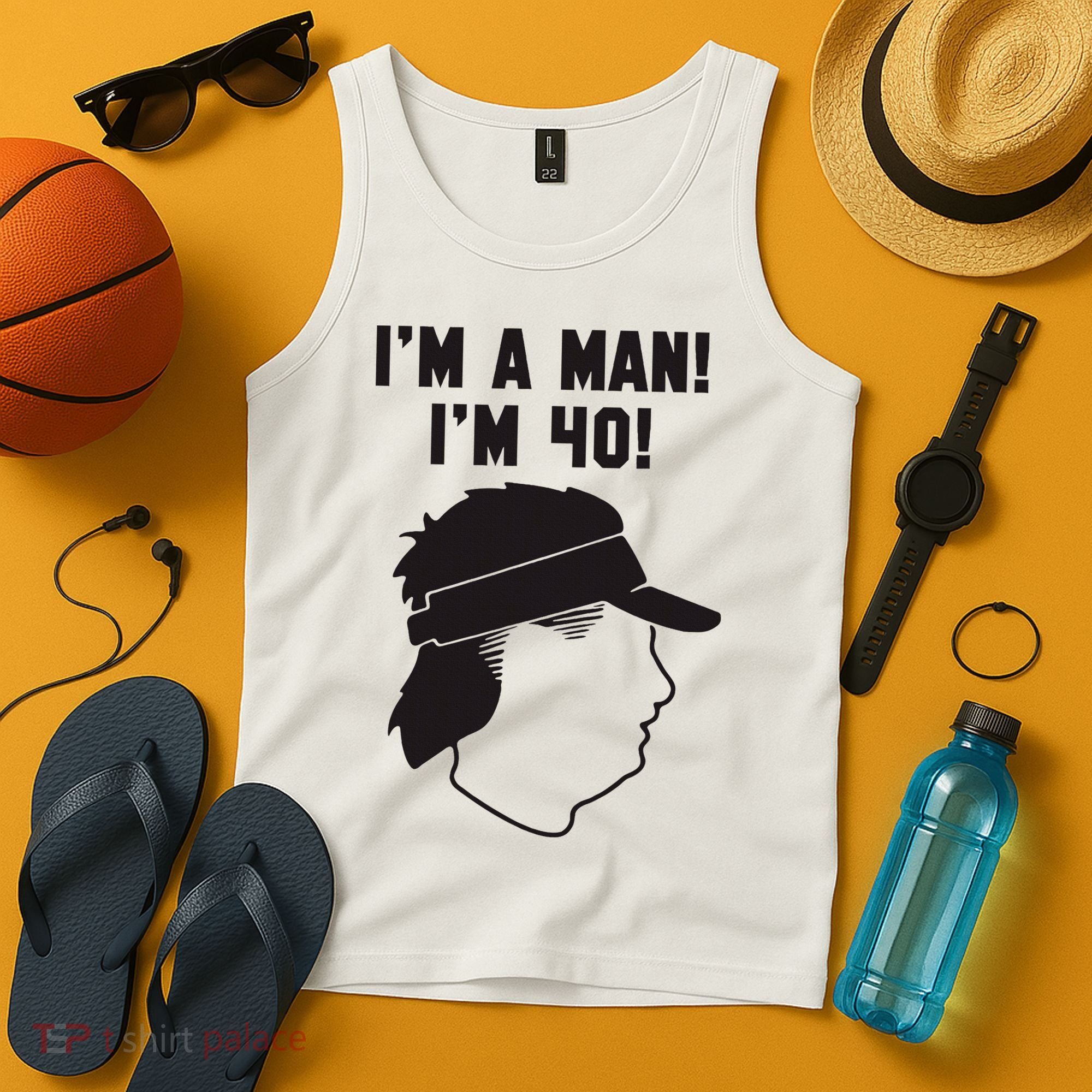 Mike Gundy IM A Man! IM 40! Tank Top