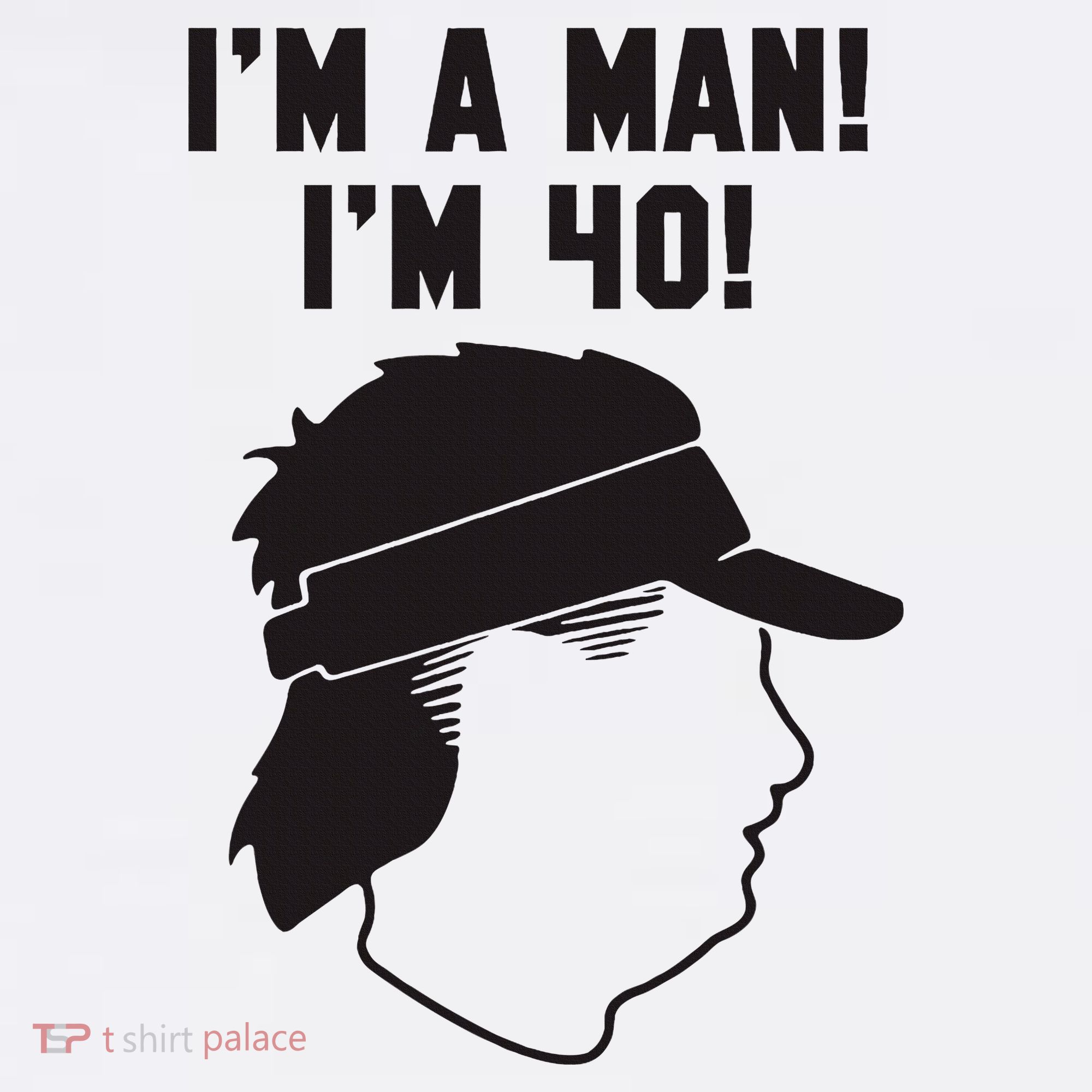 Mike Gundy IM A Man! IM 40! Golf Towel