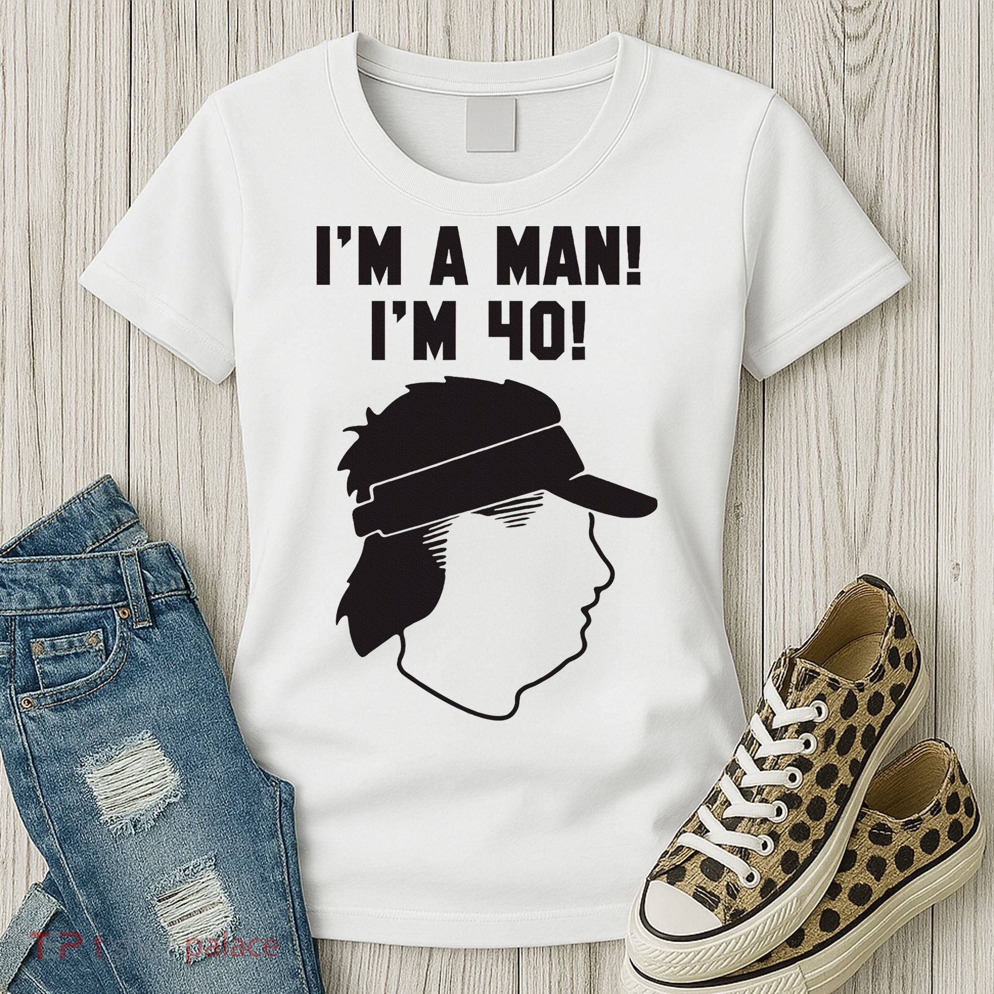 Mike Gundy IM A Man! IM 40! Women's T-Shirt
