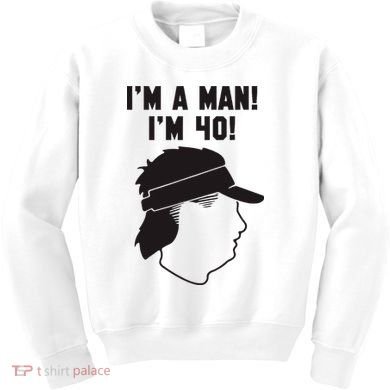 Mike Gundy IM A Man! IM 40! Kids Sweatshirt