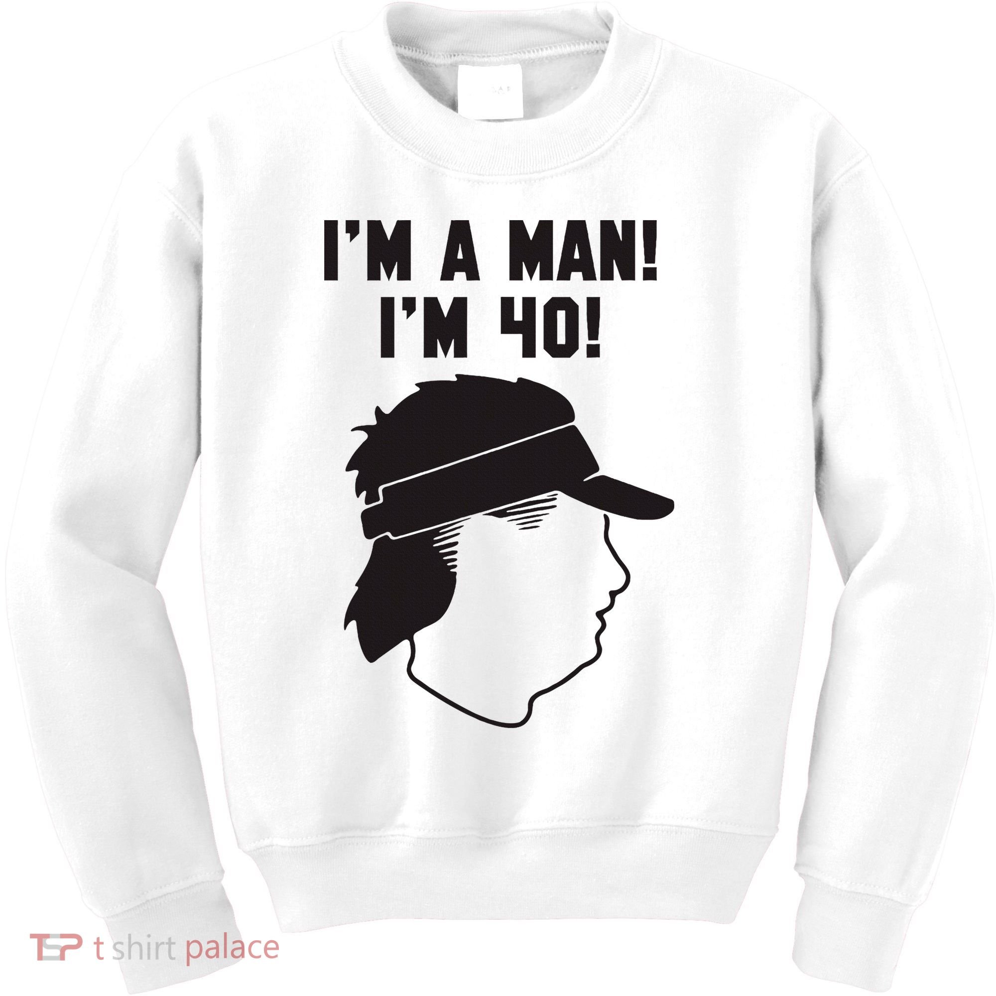 Mike Gundy IM A Man! IM 40! Kids Sweatshirt