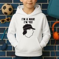 Mike Gundy IM A Man! IM 40! Kids Hoodie thumb 2