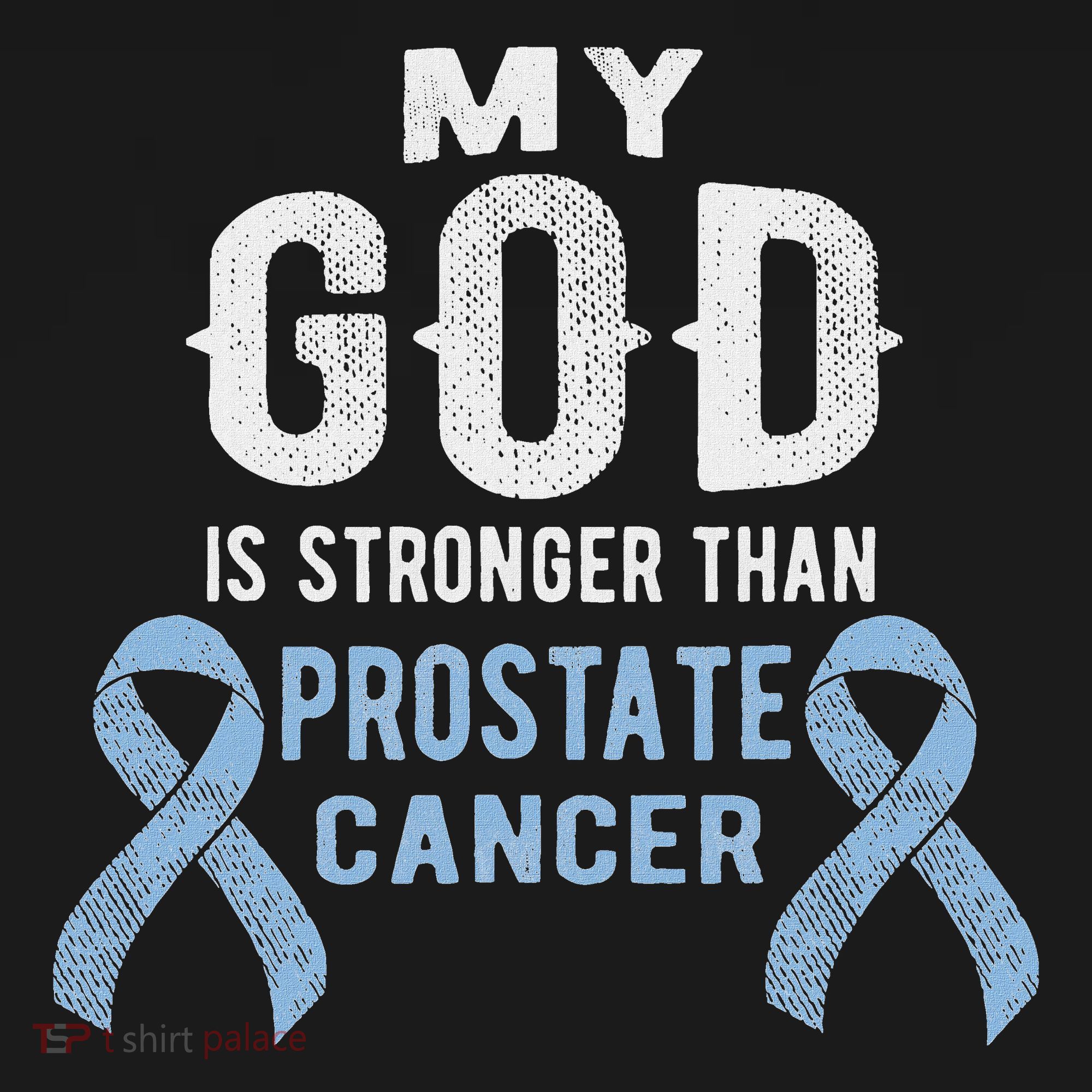 My God Is Stronger Than Prostate Cancer Survivor Christian Ornament