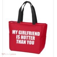 My Girlfriend Is Hotter Than You Tote Bag thumb 3
