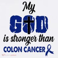 My God Is Stronger Than Colon Cancer Hoodie thumb 7