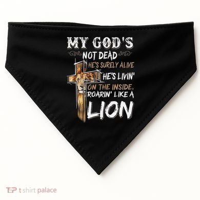 My God Is Not Dead USA-Made Doggie Bandana