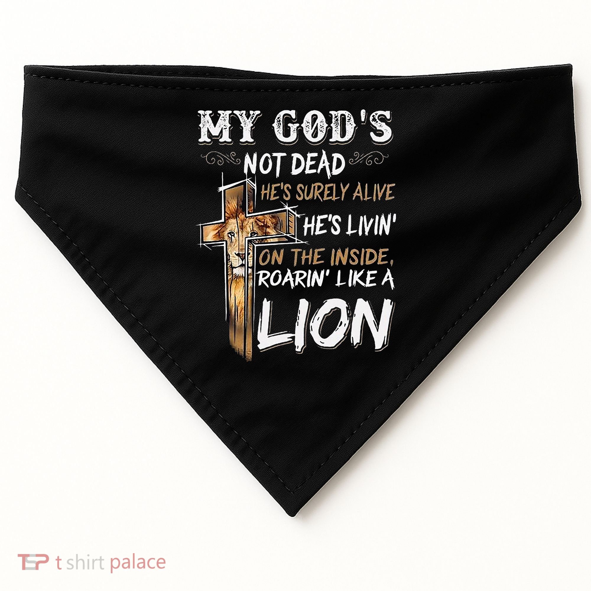My God Is Not Dead USA-Made Doggie Bandana